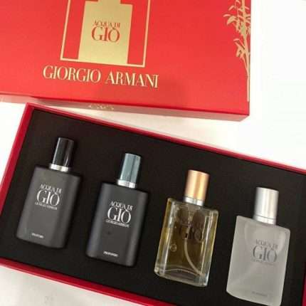 Aqua de Gio Giorgio Armani Gift Set 4x30ml