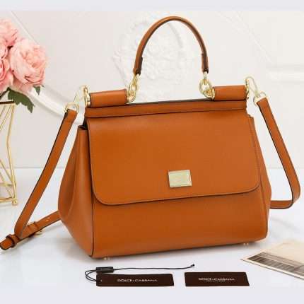 Dolce Gabbana Bag Brown 25x13x22cm