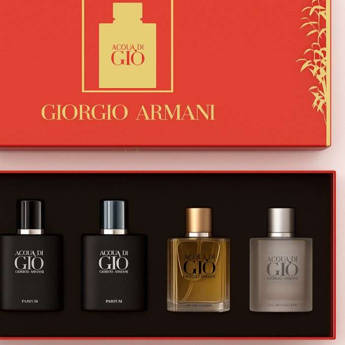 Aqua de Gio Giorgio Armani Gift Set 4x30ml