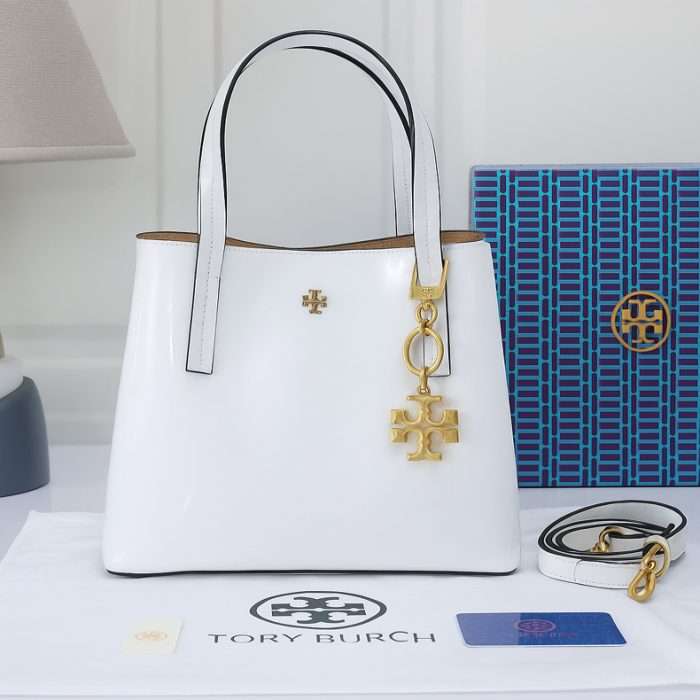 White Tory Burch Bag 25cm