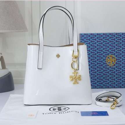 White Tory Burch Bag 25cm