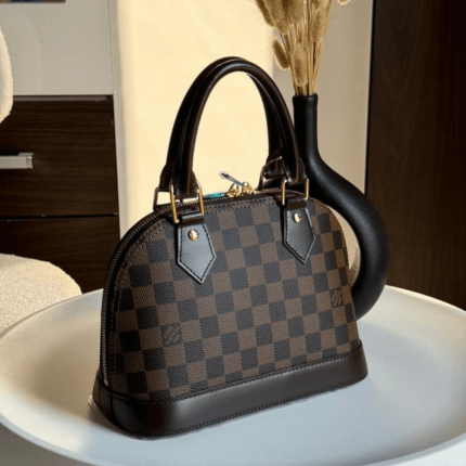Louis Vuitton Alma Luxury Bag 23cm Damier
