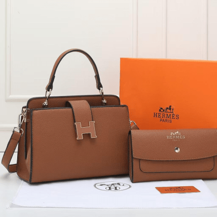 Hermes 25cm Tan Togo Leather Bag