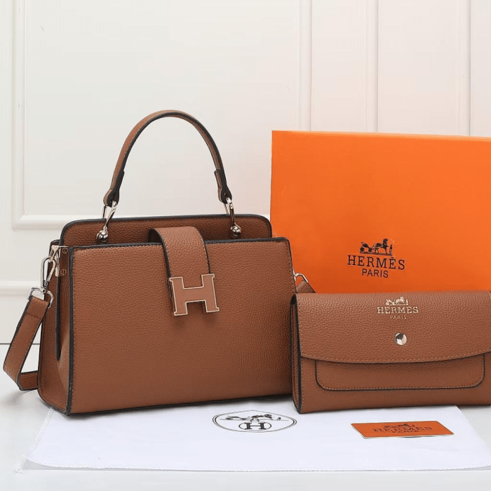 Hermes 25cm Tan Togo Leather Bag