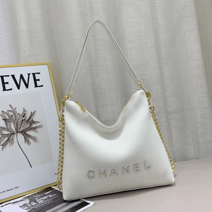 Chanel White Shoulder Bag