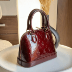 Louis Vuitton Alma Luxury Bag 23cm Patent Leather