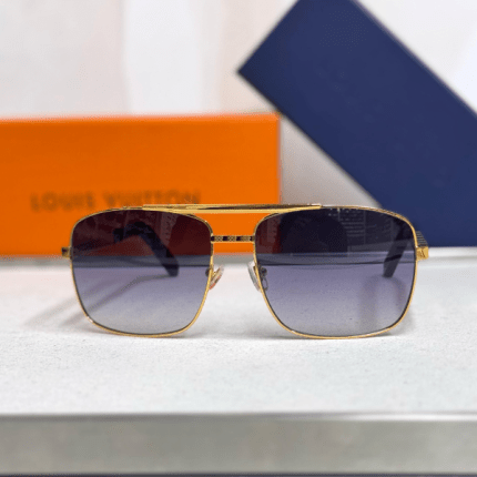 Louis Vuitton Attitude Man Iconic Sunglass Gold