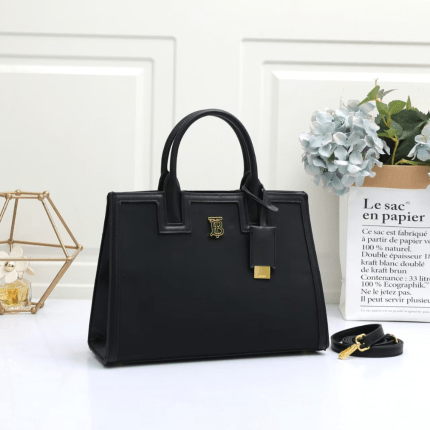 Mini Frances Tote Bag in Cotton Canvas 33x11x23cm