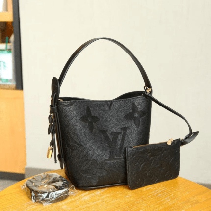 LV All In BB Bucket Bag Monogram Texture & Top Handle