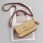 Coach Brynn Flap Shoulder Bag Monogram 23cm
