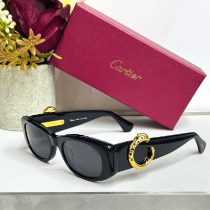 Cartier Panther Sunglasses in Recycled Acetate
