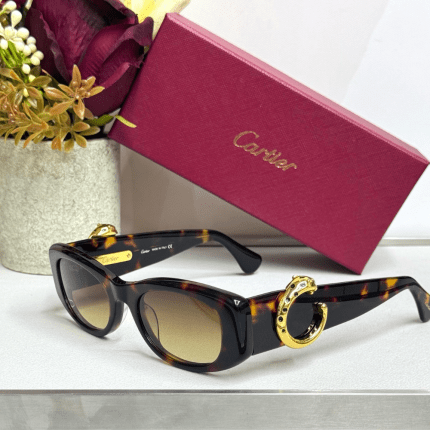 Cartier Panther Sunglasses in Recycled Acetate