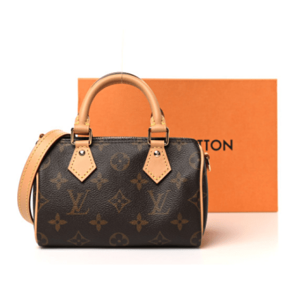 Monogram Nano Speedy Bandouliere 17cm
