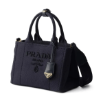 Prada Mini canvas shoulder bag 26x19x16cm
