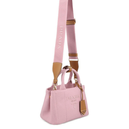 Prada Mini canvas shoulder bag 26x19x16cm