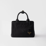 Prada Mini canvas shoulder bag 26x19x16cm
