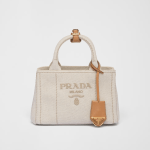 Prada Mini canvas shoulder bag