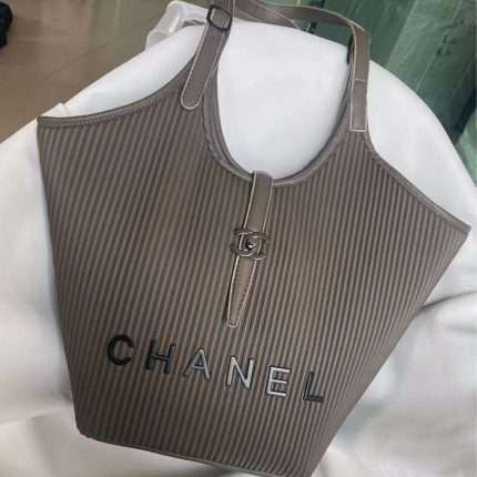 Chanel Women's Shoulder Hand Bag Taupe