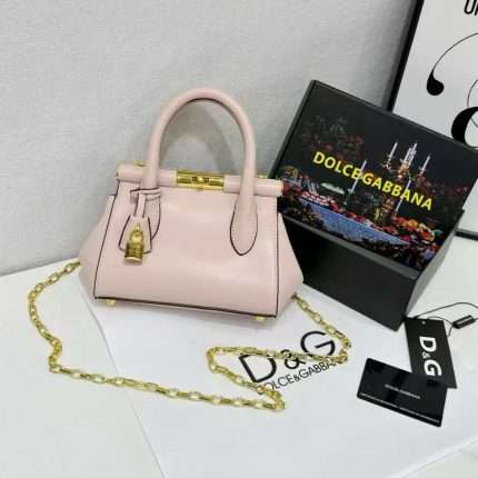 Dolce & Gabbana Mini Top Handle Bag 24x8x15cm Pink