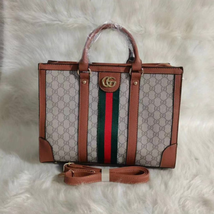 Gucci Women's Hand Tote Bag 30x20cm Brown