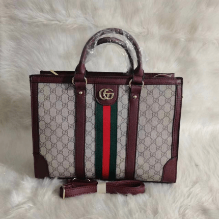 Gucci Women's Hand Tote Bag 30x20cm Maroon