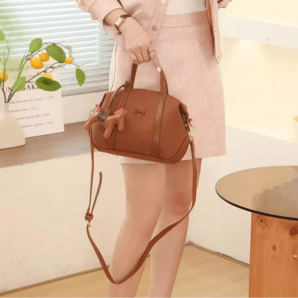 Hermes Women's Satchel Bag Brown