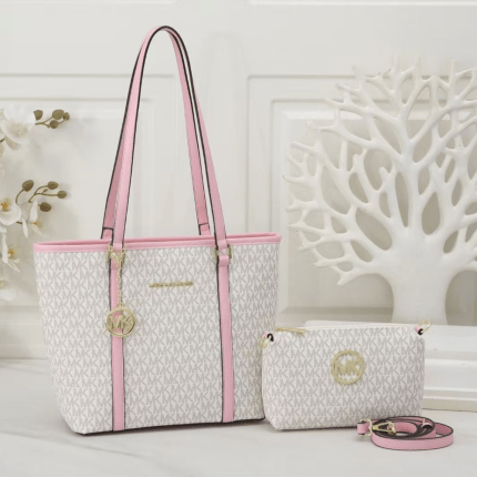 Michael Kors Tote Shoulder Bag 27.5X12X26cm Pink