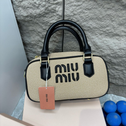 Miu Miu Shoulder Hand Bag 23x12x8cm Black